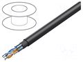 Wire; 2x2x22AWG; RS485; stranded; Cu; Insulation: LSZH; black; 305m BELDEN 3107ELW.00305