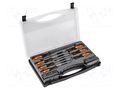 Kit: screwdrivers; Phillips,slot; PH1,PH2,SL 3,SL 4,SL 5,SL 6.5 NEO TOOLS NEO-04-197