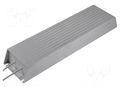Resistor: wire-wound; with heatsink; 1Ω; 1kW; ±5%; 50x100x400mm ROYALOHM AX1000WR-1R
