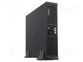 Power supply: UPS; 1000W; 1000VA; 208÷240V; 385x438x88mm; 9Ah; 6h ARMAC R/1000I/PF1