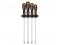 Kit: screwdrivers; Phillips,slot; 250mm; PH1,PH2,SL 4,SL 5.5 NEO TOOLS NEO-04-214
