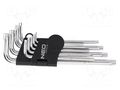 Wrench-set; Torx® with protection; Chrom-vanadium steel; 9pcs. NEO TOOLS NEO-09-526