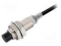 Sensor: inductive; OUT: 2-wire NO; 0÷8mm; 10÷30VDC; 2m; IP67 OMRON E2E-X8MD1-2M