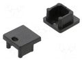 Cap for LED profiles; black; 20pcs; ABS; SMART10 TOPMET TOP.C2960002
