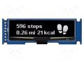 Display: OLED; graphical; 2"; 128x32; Dim: 71x23mm; white; PIN: 7 RAYSTAR OPTRONICS REA012832KWPP3N0
