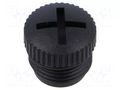 Protection cover; female M12 connectors LUTRONIC 9912-CPF0
