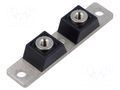 Module: diode; double,common cathode; 100V; If: 300Ax2; Twin tower DACO Semiconductor MBR600100CT-DCO