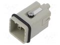 Connector: HDC; contact insert; male; EPIC H-Q; PIN: 12; 10A; 400V LAPP 44424071