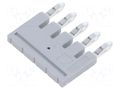Comb bridge; PIN: 5; red DEGSON ELECTRONICS DFB5-5.2-11