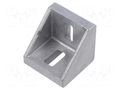 Angle bracket; for profiles; Width of the groove: 10mm; W: 42mm FATH FA-093W421N10
