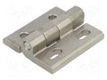Hinge; Width: 50mm; stainless steel; H: 55mm; without regulation ELESA+GANTER GN235NI50-55-DH-GS