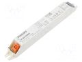 Electronic ballast; 230÷240VAC; HF; terminal block; 187x22x22mm PHILIPS 913700418066