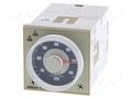 Timer; 0,5÷120s; DPDT; 200÷240VAC; H3CR-G; octal; -10÷55°C; PIN: 8 OMRON H3CR-G8EL-230