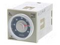 Timer; 0,05÷12s; DPDT; 48VDC; H3CR-H; Number of operation modes: 1 OMRON H3CR-HRLS-48DC