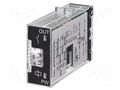 Timer; 0,1s÷10min; SPDT; 250VAC/3A; Usup: 24VAC; H3RN; socket; PIN: 5 OMRON H3RN-1-B-24VAC