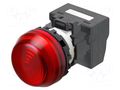 Control lamp; 22mm; M22N; -25÷55°C; Illumin: LED; Ø22.3mm; IP66 OMRON M22N-BG-TRA-RC-P
