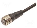 Cable: for sensors/automation; M12; PIN: 4; straight; 15m; PVC OMRON XS2FM12PVC4S15M