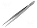 Tweezers; 120mm; for precision works; Blade tip shape: sharp PIERGIACOMI PG-P-SA