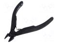 Pliers; side,cutting,precision; ESD; oval head,blackened tool LINDSTRÖM SA.8151CO