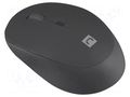 Mouse; black; wireless,optical; ergonomic,PnP,DPI change button NATEC NMY-1960