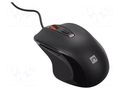Mouse; black; USB A; optical,wired; PnP,DPI change button,RGB NATEC NMY-2047
