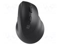 Mouse; black; USB A; wireless,optical; No.of butt: 6; 10m NATEC NMY-2048