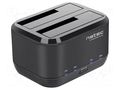 Docking station; USB 3.0; black NATEC NSD-0955