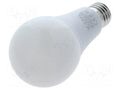 LED lamp; warm white; E27; 220/240VAC; 1710lm; P: 17W; 200°; 3000K V-TAC 3800170217614