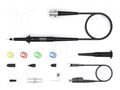 Probe: for oscilloscope; passive; 25MHz; 1: 1; 55V; 1MΩ/42pF; 14ns TESTEC TT-LX112