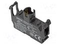Lamp socket; A22; 200÷240VAC; screw terminals; 200÷240VDC OMRON A22NZ-T-E