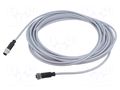 Cable: for sensors/automation; PIN: 5; plug; PVC; 10m HARTING C21320000000012
