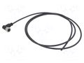 Connector: M12; plug; female; PIN: 4; angled; cables; 1.5m HARTING C21320000000050
