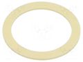 Bearing: thrust washer; Øout: 39mm; Øint: 30mm; iglidur® J; yellow IGUS JTM-3039-015