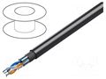 Wire; 2x2x24AWG; RS485; stranded; Cu; Insulation: PVC; chrome; 30m BELDEN 9842.060100