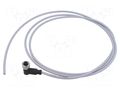 Connector: M12; plug; female; PIN: 4; angled; cables; 2m HARTING C21320000000081
