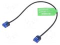 Patch cord; RJ45 plug,both sides; U/UTP; 6a; stranded; Cu; black LOGILINK CQ3013U