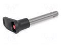Locking pin; with locking; stainless steel; Ø: 8mm; 35kN ELESA+GANTER GN114.12-8-50