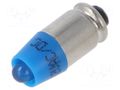 LED lamp; blue; 12VDC; 12VAC; No.of diodes: 1 EAO 10-2J09.1066