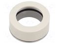 Cover plate; Ø30.5mm; Face dim: Ø35mm EAO 14-955.1