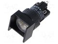 Switch: body; 16mm; Stabl.pos: 1; NC + NO; 51; Pos: 2; Ø16.2mm; square EAO 51-151.0252