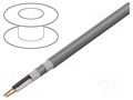 Wire: control cable; SUPER-PAAR-TRONIC-340-C-PUR; 1x2x0.56mm2 HELUKABEL SPT340CP-1X2X0.56