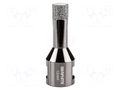 Diamond hole saw; 12mm; glaze,ceramic tile; Thread: M14 GRAPHITE 55H303