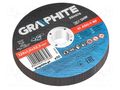 Cutting wheel; Ø: 125mm; Disc thick: 1mm; metal,steel; 22.22mm GRAPHITE 55H578