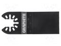 Hacksaw blade; BOSCH,metal,multitool; 34mm GRAPHITE 56H055