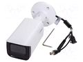 Camera: CCTV IP; Dim: 244.1x90.4x90.4mm; white-black; -30÷60°C DAHUA 6923172581167