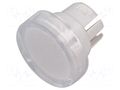 Actuator lens; 16mm; 51; colourless; plastic; Face dim: Ø15.8mm EAO 51-933.7