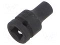 Socket; 6-angles,socket spanner; 4mm; 1/4"; short,impact KING TONY KT-253504M