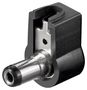 DC Plug, Right Angle Type - 2.1 mm ID x 5.5 mm OD 11629