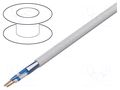 Wire; 1x2x22AWG; LonWorks; wire; Cu; FRNC; white; 500m; Øcable: 4.6mm BELDEN 7703NH.00500