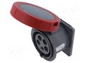 Connector: AC supply 3-phase; socket; female; PIN: 5; 415V; IP&S AMPHENOL 2CMA101319R1000